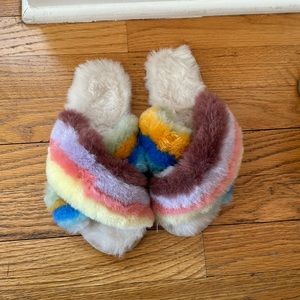 Fuzzy slippers